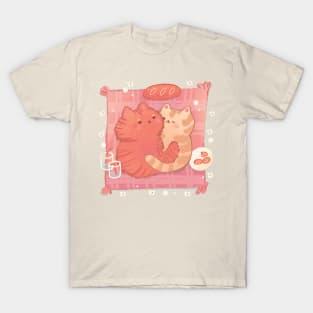 Cosy Cats Cuddle Picnic T-Shirt